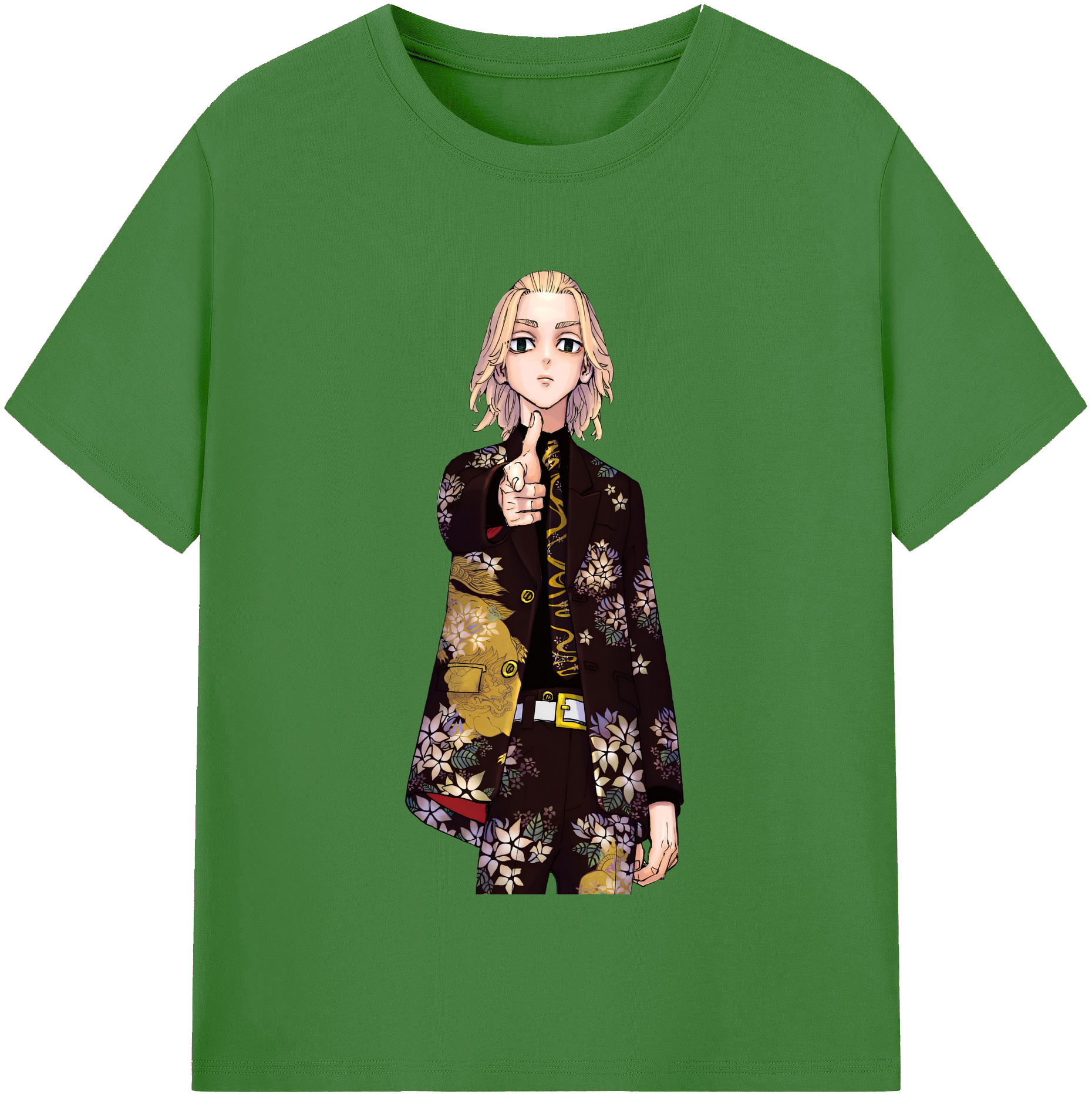 （画像用） 東京リベンジャーズ Tokyo Revengers レディースカジュアルプリントTシャツ（綿100％）